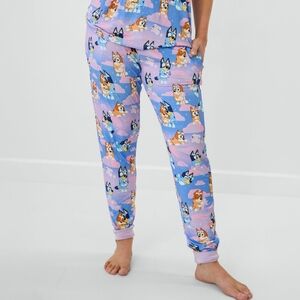 NIB Disney Bluey Sleepytime Women's Pajama Pants- S- Bamboo, Loungewear, Cozy
